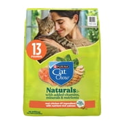 Purina Cat Chow Naturals Chicken Flavor Dry Cat Food, 13 lb Bag