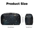 thumbnail image 5 of Constellation Digital Bag Organizer Travel Case with Oxford Fabric Waterproof Material - 5.9x9.44x3.14 in - Storage Pouch Small Box Organizer Storage Container Small Storage Bag Pouch Case, 5 of 6