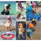 thumbnail image 3 of Sombrero para el sol con protección para el cuello, sombrero para el sol transpirable, sombrero para el sol para la barbilla de secado rápido para verano, playa al aire libre S, 3 of 5