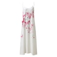 thumbnail image 4 of SMihono Robe Maxi Bohème d'Été pour Femmes Grande Taille Robe d'Été Décontractée Sans Manches pour Femmes Robe Ample à Bretelles Rondes Robe de Plage Robes Maxi Bohèmes Robe Évasée de Plage, 4 of 5