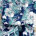 thumbnail image 7 of Karoyedx Outfit Sets for Boys 2 Piece Outfits Hawaiian Button Down Shirt and Shorts Sets Summer Beach Clothes Mint Green Size,7-8 Years, 7 of 7