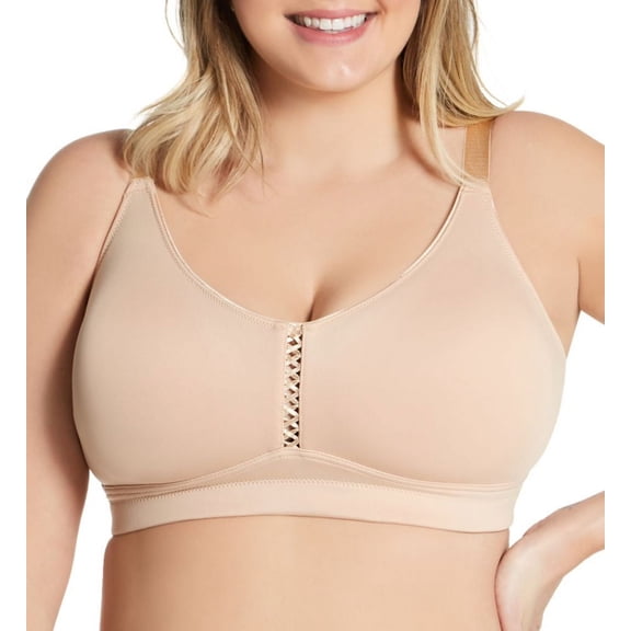 Parfait Erika Wire-Free Full Bust Bralette, Bare, 32DDD