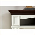 thumbnail image 4 of Fireplace TV Stand Farmhouse Style 23” Electric Mantel with Storage | White | MDF, 4 of 12