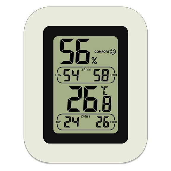 Psychrometer for precise readings of indoor temperature and humidity