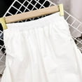 thumbnail image 4 of Sngxgn Skirt for Women High Waist A line Summer Fall Skirts(White,XXL), 4 of 8