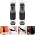 thumbnail image 4 of 2Pcs Makeup Brushes Travel Brushes Makeup Black Fiber Compact Design, 4 of 8