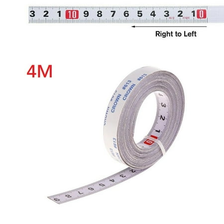

Leke 1pc Self Adhesive Metric Miter Track Tape Measure Scale Ruler Woodworking Tools
