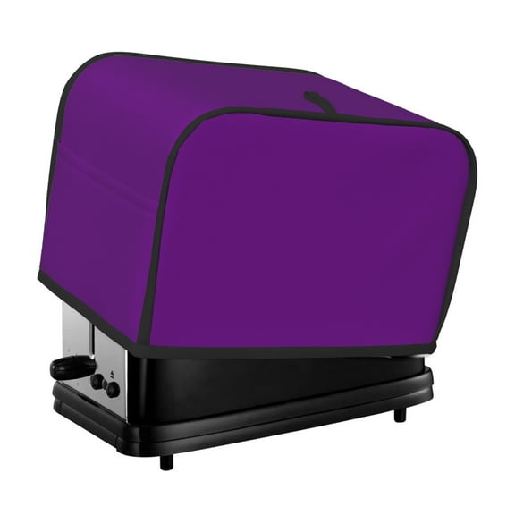 Vsdgher Purple 2 Slice Toaster Cover, Appliance Covers Toaster Cover Fits for Most Standard 2 slice Toasters