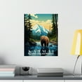 thumbnail image 4 of ELNEIT - Katmai National Park Poster, Unframed Matte Paper, S07, 4 of 4