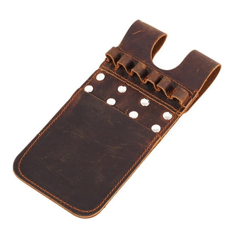 Zoyueyie Outdoor Arrow Storage Container Arrow Bag Waist Hanged Leather Arrow Holder