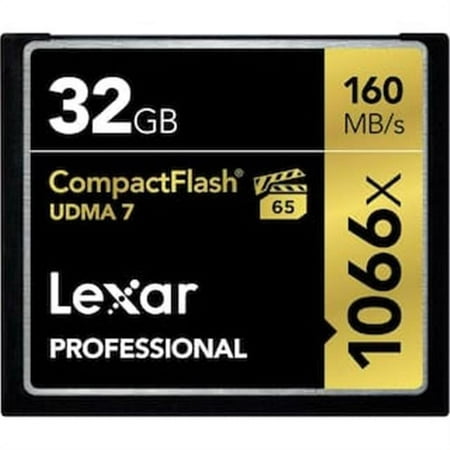 Lexar 32GB Professional 1066x Compact Flash Memory Card - UDMA 7