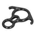 thumbnail image 4 of Descender Gear, Light Weight Climbing Descender Portable 40KN  For Expansion Black, 4 of 8