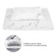 thumbnail image 5 of Soft PU Nail Art Removable Hand Pillow Foldable Cushion for Arm Rest Manicure Tool (White), 5 of 5