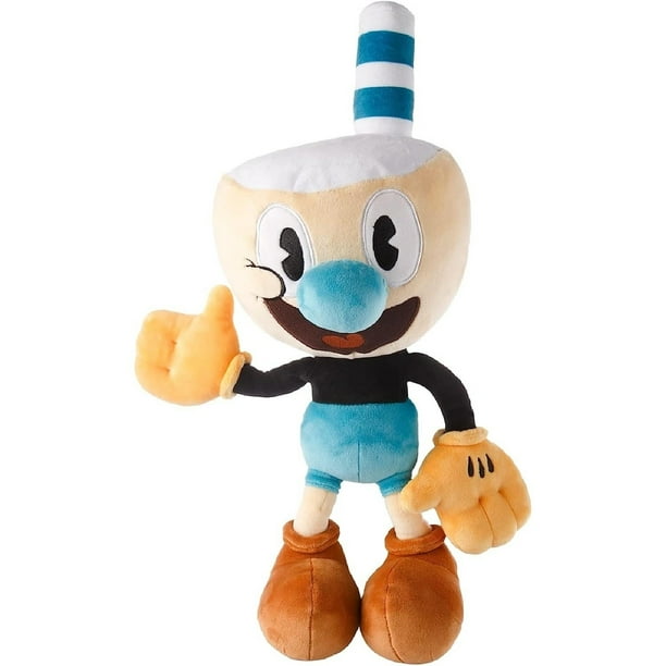 The Cuphead Show Mugman Plush Doll 15" Animated Series Character Soft ...