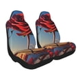 thumbnail image 2 of Pofeuu Sunset Rose Elegance Print Automotive Car Seat Covers Flat Cloth Full Set Seat Covers,Car Seat Covers front seats for Cars Trucks and SUVs-1, 2 of 9