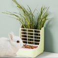 thumbnail image 2 of 2-in-1 Pet Rabbit Portable Feeding Rack Straw Basket Animal Feeding Accessories For Chinchilla Guinea Pig He Qiyong unisex, 2 of 2