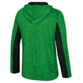 thumbnail image 3 of Men's Colosseum Green Oregon Ducks Always Sunny Quarter-Zip Hoodie, 3 of 3