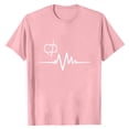 thumbnail image 3 of VBTAPA Short Sleeve T-shirts for Men Valentine's Day Graphic Tees Summer Casual Stylish Tops Pink XL, 3 of 6