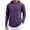 Purple, variant on Men's Long Sleeve T Shirt Hoodie Shapewear Solid Color Soft Casual Quick Dry Top Loose Lightweight Workout Pullover T Shirts for Hiking Gym Running