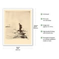 thumbnail image 2 of Lone Fisherman (Lawaiʻa) Hawaii - from Etchings and Drawings of Hawaiians - Vintage Drypoint Etching by John Melville Kelly c.1930 - Fine Art Matte Paper Print (Unframed) 16x20in, 2 of 4