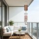 thumbnail image 5 of Farol de campanilla solar Decoración exterior del jardín Luz colgante impermeable de hierro Colibríes Lámpara de sombra Patio Decoración del patio, 5 of 6