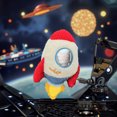 thumbnail image 5 of Este nuevo peluche con forma de cohete es muy chulo y un regalo ideal para niños., 5 of 5