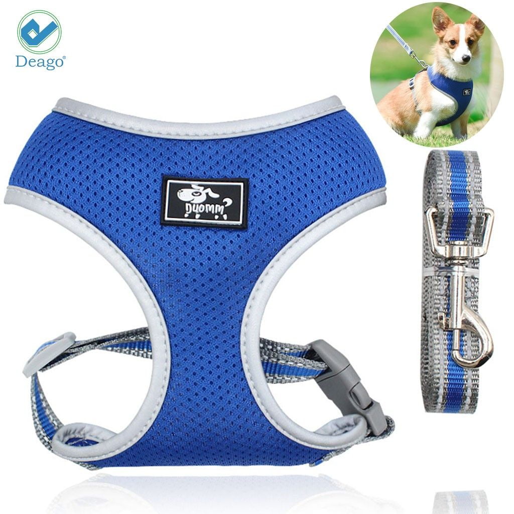 Deago Dog Harness Leash Set, Dog Harness NoPull Pet Harness Adjustable