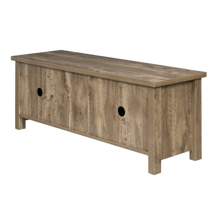 OneSpace - TV Cabinet for Most Flat-Panel TVs - Natural Oak