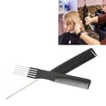 thumbnail image 4 of Tail Comb Set, Hair Styling Lift Teasing Comb SetSet Portable 10pcs Alloy Comfortable Handles  For Barbershop For Barber, 4 of 8