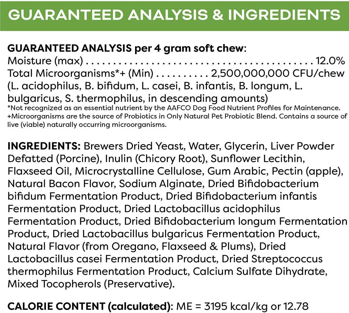 Only Natural Pet Probiotic