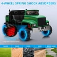 thumbnail image 5 of 12V Electric Ride-On Truck Car with Remote Control, 4WD, Electric Dump Bed, 4x200W Motors, and 3 Speed Settings – 2-Seater Utv for Kids, 5 of 8