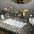 thumbnail image 5 of Voltaire Single-Handle, Wall-Mount, Bathroom Faucet in Brushed Gold, 5 of 11