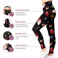 thumbnail image 5 of SATINA Womens Christmas Pants - Buttery Soft Highwaisted Holiday Leggings, Cozy Christmas, One Size, 5 of 7
