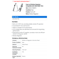 thumbnail image 2 of Front Left Window Regulator - Compatible with 2006 BMW 750Li, 2 of 2