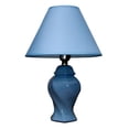 thumbnail image 2 of Ceramic Table Lamp - Blue, 2 of 2