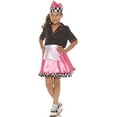 thumbnail image 1 of 50'S Car Hop Child Costume, Medium, 1 of 1