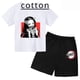 thumbnail image 2 of Marca Anime Demon Slayer Kamado Nezuko Estampado Niños Algodón Camisetas Pantalones Cortos Conjunto Niñas Ropa Bebé Niños 2024 Verano Conjunto Niños, 2 of 5