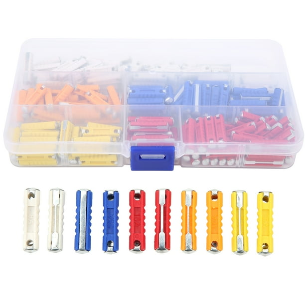 Fusible Torpedo 200 Piezas Fusible Torpedo Accesorios para Autos del Este Fusible para Vehículos Automotrices Diseño de Clase Mundial Jadeshay