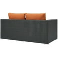 thumbnail image 5 of Modway Sojourn Outdoor Patio Sunbrella® Loveseat in Canvas Tuscan, 5 of 6
