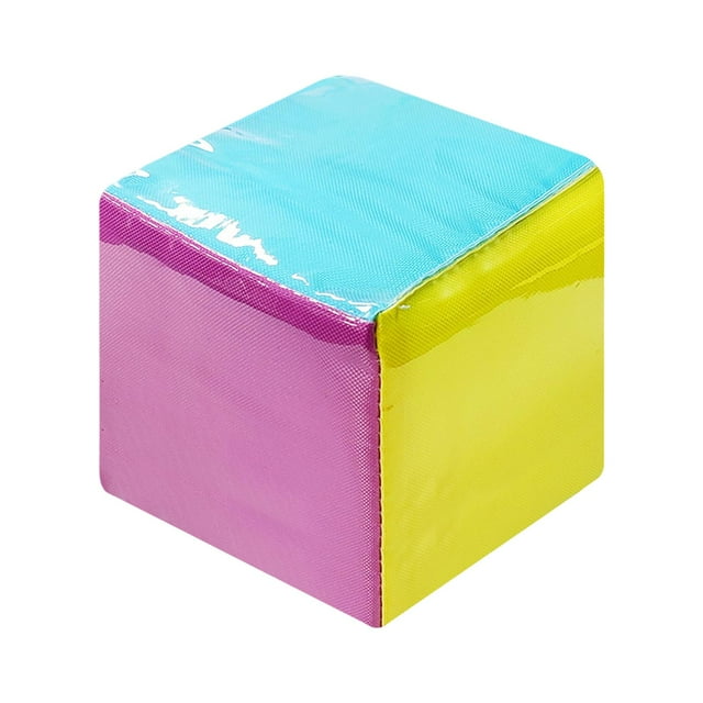 10cm Soft Pocket Dice, 3.9 inch Large Dice Plush Cube with Pocket, Playing Game