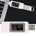 thumbnail image 2 of Durable USB Tester, Digital Ammeter, Stable LCD Display Memory Charging Measure Current For Measure Voltage Fast Charge, 2 of 8