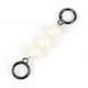 thumbnail image 2 of Fancy Pearl Belt Small Bag Accessories Blanco Imitación Pearl Universal Valentines Día Decoración Regalos de cumpleaños para mujeres gris seitruly AP004770-02, 2 of 6