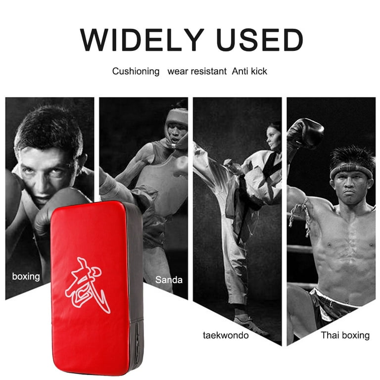Lightweight PU Leather Boxing Focus Pad Boxing Pads Taekwondo Kick