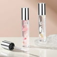 thumbnail image 4 of Lip Oil, Lip Gloss, Transparent Dried Flower Lip Oil Long-Lasting Moisturizing Pearl Lip Gloss, Non-Sticky Moisturizing Lip Care, 4 of 7