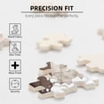 thumbnail image 5 of Naloa C Custom Puzzles Personalized Puzzle 1000 Pieces from Photo Custom Jigsaw Puzzle for Wedding, Graduation, (29.5×19.7in, Vertical), 5 of 9