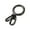 Black, variant on 1 Pic Key Chain Quick Release Spring with 2 Key Rings Heavy Duty Car Keychain Organizer for Men and Women(Black)