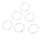 thumbnail image 3 of Pendientes de aro de moda BLESIY hipoalergénicos 15mm 6 piezas Conectores circulares, 3 of 8