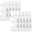Clear*2, variant on 100 Pcs File Folder Tabs, Hanging File Folder Labels Tabs and Inserts for Hanging Folders, Insertable Plastic Tabs Hanging Folder Tabs for Hanging Folders