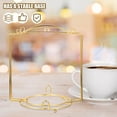 thumbnail image 6 of OFFIGAM Mug Cup Holder Golden 1Set 8.25X7.47X6.48in, 6 of 8