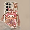 thumbnail image 3 of Sanrio Kuromi Melody Drink Phone Case For Samsung Galaxy A12 A22 A32 A52 A52S A72 A11 A21S A31 A51 A71 A20 A30 A50 Clear Cover, 3 of 7